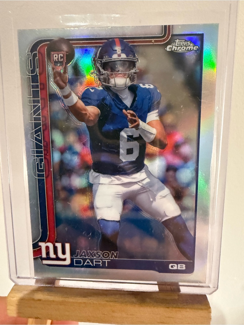 2025 Topps Chrome Rookie Jaxson Dart #306 Refractor (RC)